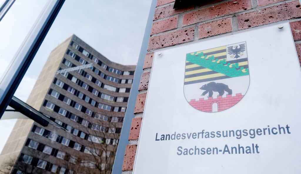 Das Landesverfassungsgericht in Dessau-Roßlau hat ein Urteil mit Folgewirkung gefällt.