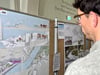 Die Entwürfe für die Neugestaltung des nördlichen Saalplatz-Bereiches sind noch bis Ende nächster Woche im Ratssaal zu besichtigen.