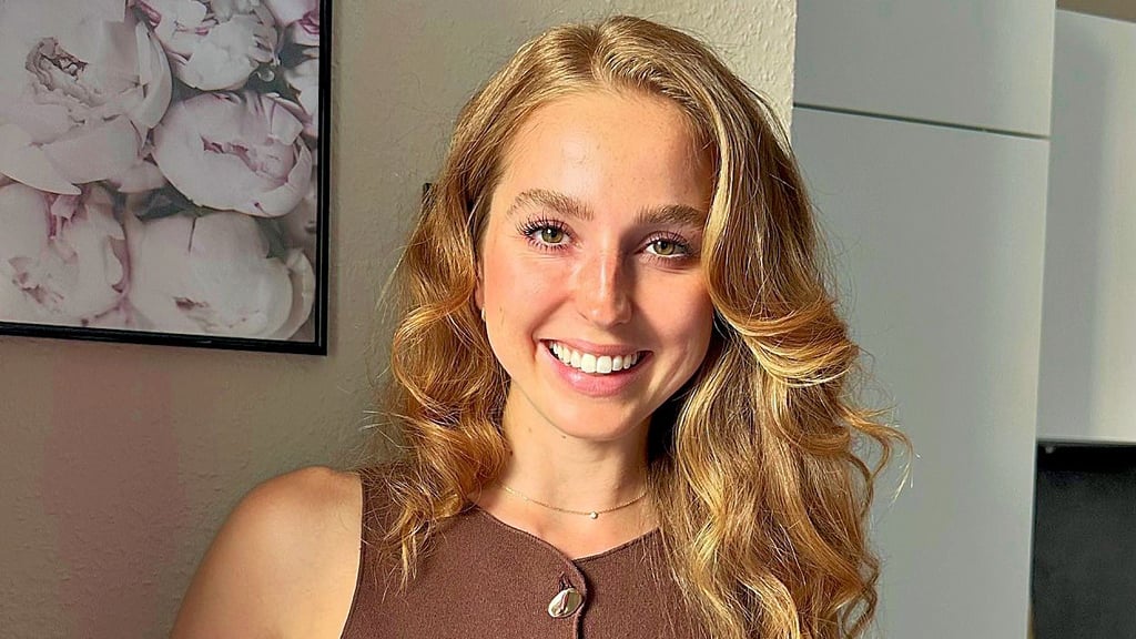 Halle bleibt ihre Heimat: Charlott Josefin Heinze in ihrer Wohnung in der Stadt, die sie nach wie vor hält.
