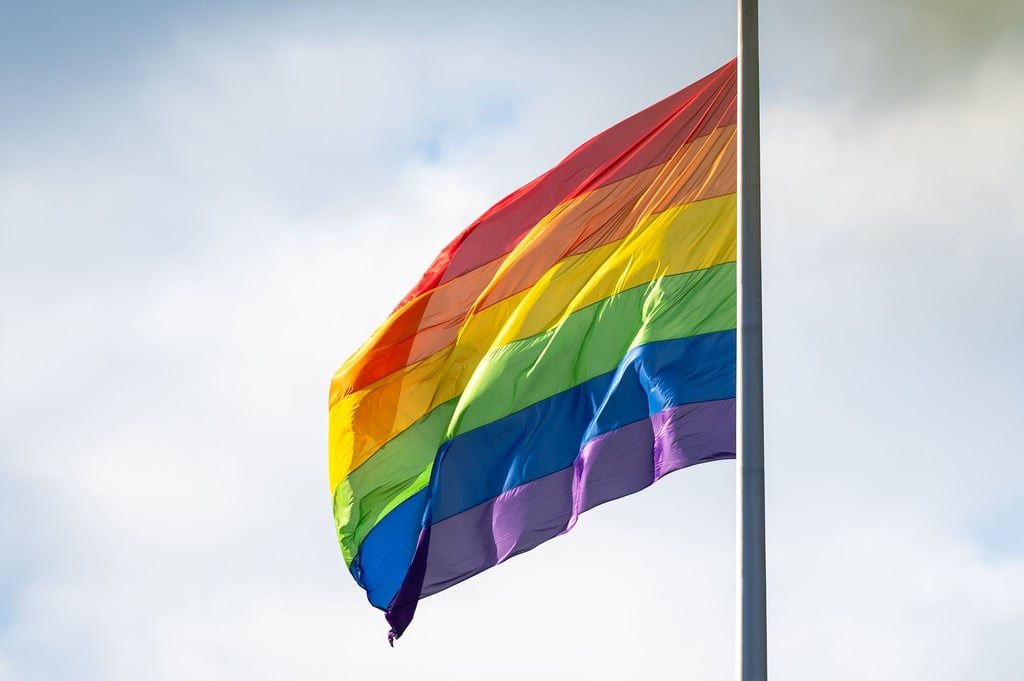 Bundeskanzler Merz möchte die Regenbogenflagge am Bundestag nur an einem Tag gehisst sehen. (Archivbild)