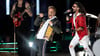 Sänger Dieter Bohlen ist auch mit seinen 71 Jahren noch flott auf der Bühne unterwegs.