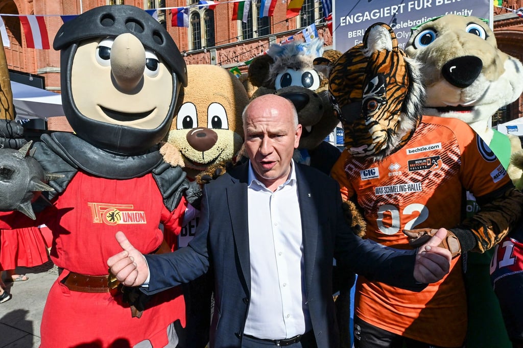 Berlins Regierender Bürgermeister Kai Wegner (CDU) wünscht sich Olympische Spiele in der Hauptstadt.