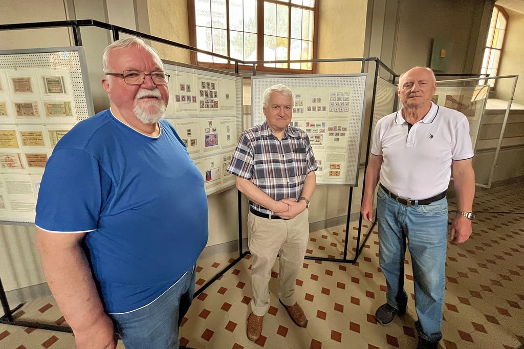 Eckhard Bodo Elze, Wolfgang Faber und Uwe Franke sorgen für Abwechslung: Seit Donnerstag gibt es in der Agnus-Kirche eine neue Ausstellung.