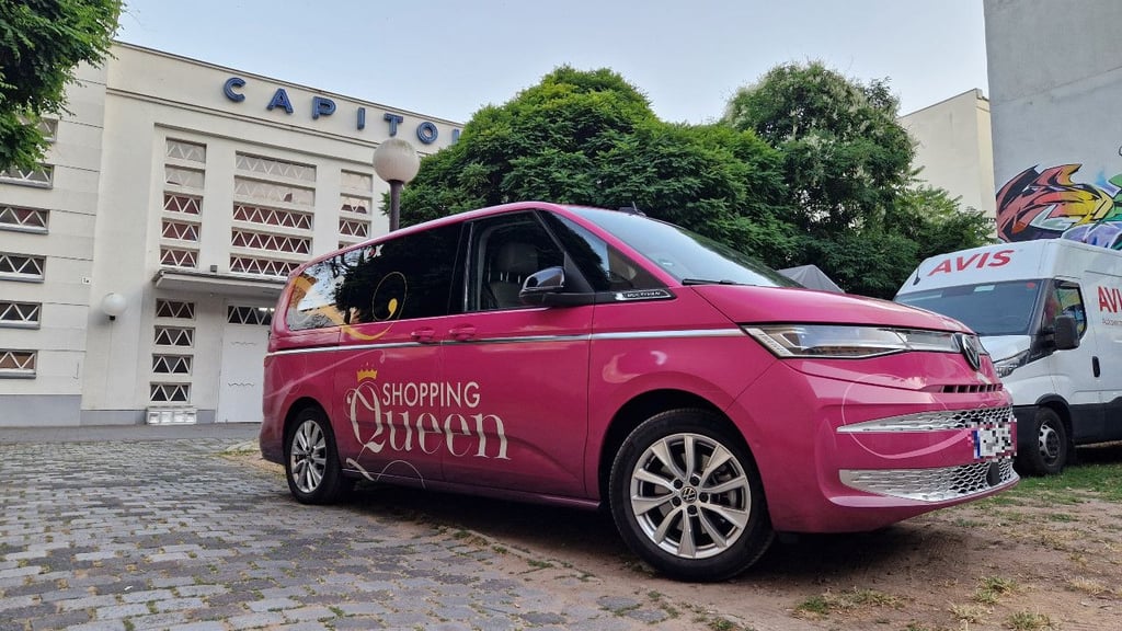 In Halle wird aktuell für die TV-Serie "Shopping Queen" gedreht.
