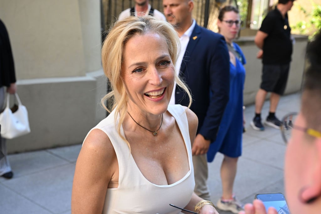 Gillian Anderson („Akte X“) ist beim Filmfest München mit dem Ehrenpreis Cine Merit Award ausgezeichnet worden.