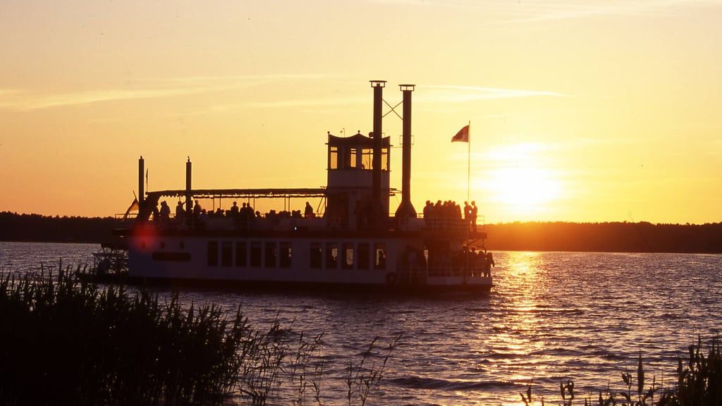 Blick auf den Arendsee in der Altmark.