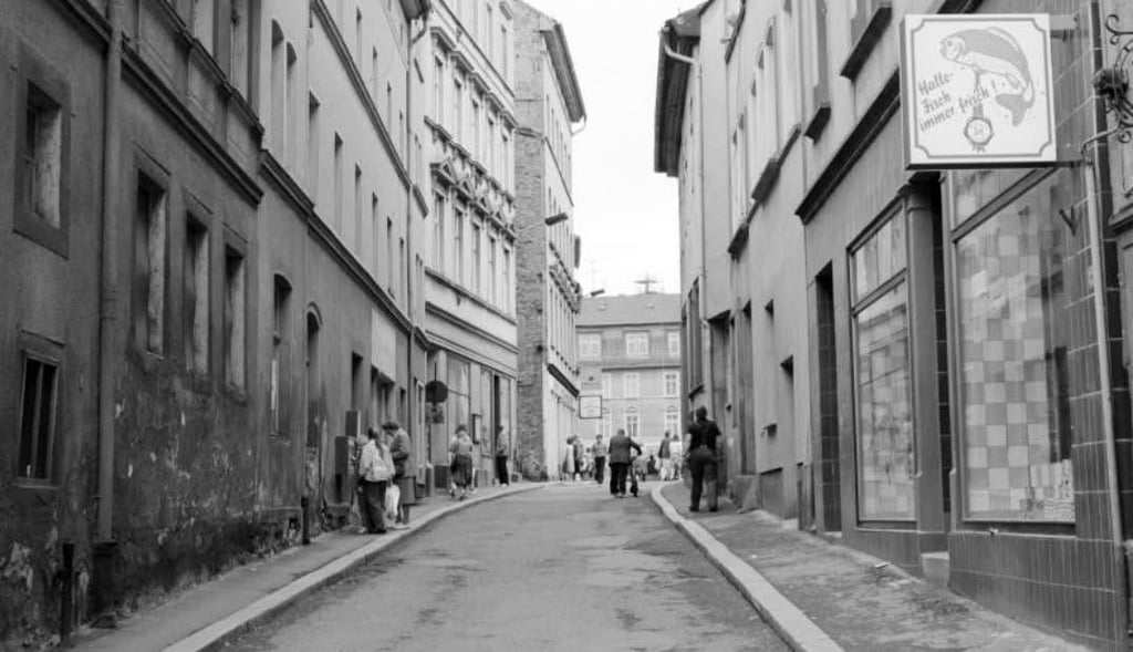 Einer von mindestens drei ehemaligen Fischläden in Zeitz befand sich in der heutigen Luthergasse