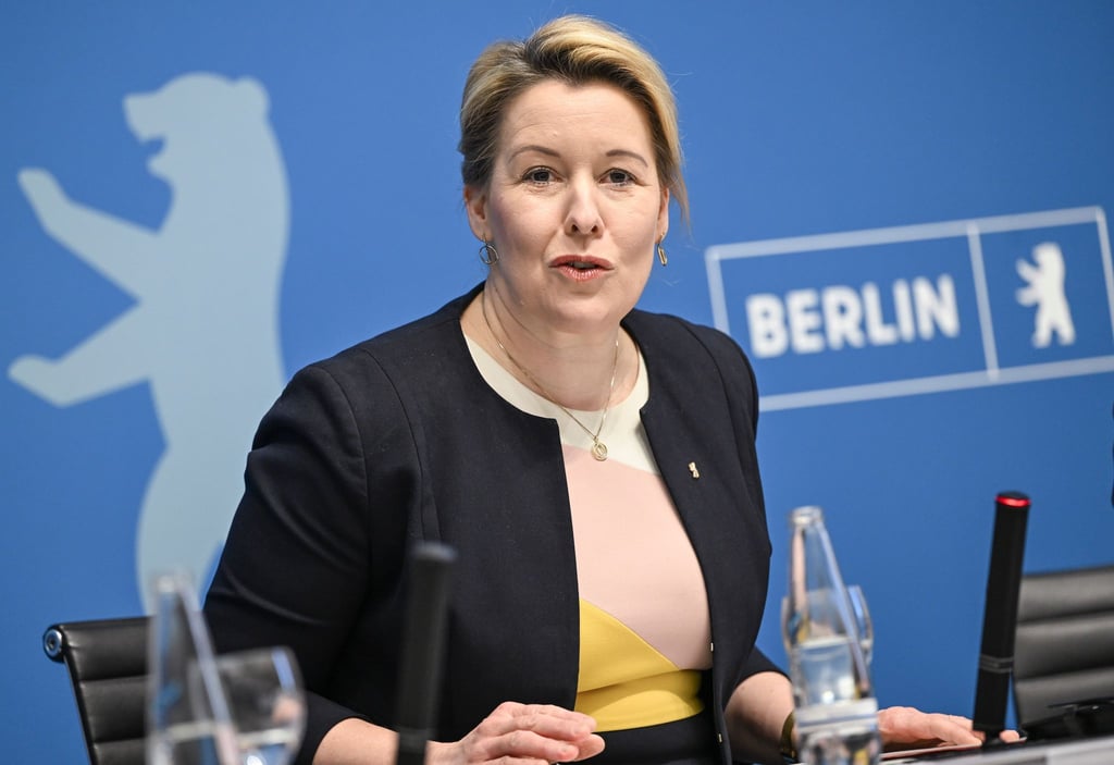 Wirtschaftssenatorin Franziska Giffey (SPD) weist auf die wachsende Bedeutung Indiens für die Berliner Wirtschaft hin. (Archivbild)