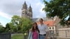 Die Magdeburgerinnen Marie Neitzel (l.) und Isabelle Koppernock sind gläubig und sehen die Kirche kritisch.