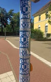 Auch etliche Starßenlaternen Genthins sind davon betroffen.