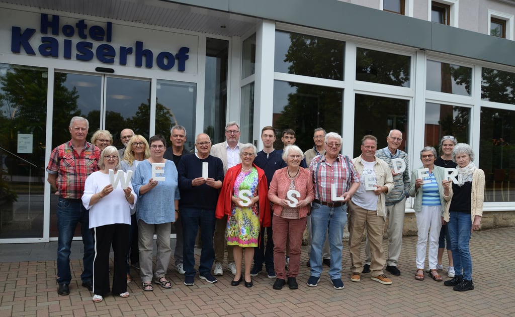 Der Familienverbund Weissleder traf sich in Kelbra.