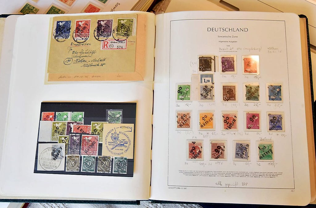 Ein kleiner Teil der Sammlung von Wolfgang Faber