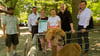 David Neubert, Heino Oehring, Nancy Wesemeier, Anja Keidel, Thomas Helmuth und Daniel  Szarata (von links) freuen sich auf das Tiergartenfest.