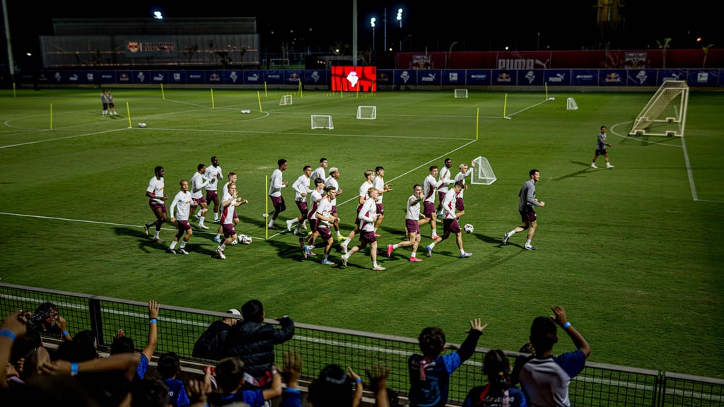Bilder vom letzten Training auf der Brasilien-Reise.