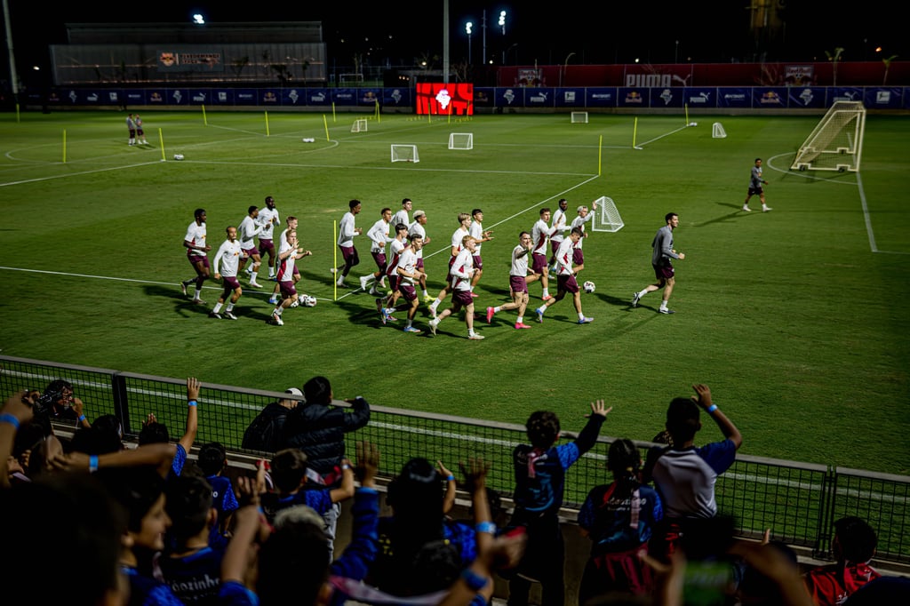Bilder vom letzten Training auf der Brasilien-Reise.