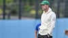 RB Leipzigs neuer Trainer Ole Werner verfolgt ein Testspiel seines alten Klubs Werder Bremen