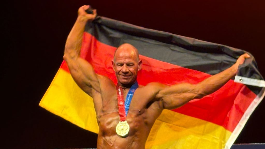 Zum sechsten Mal siegte Dirk Fleischer bei den Weltsportspielen für Polizei und Feuerwehr.