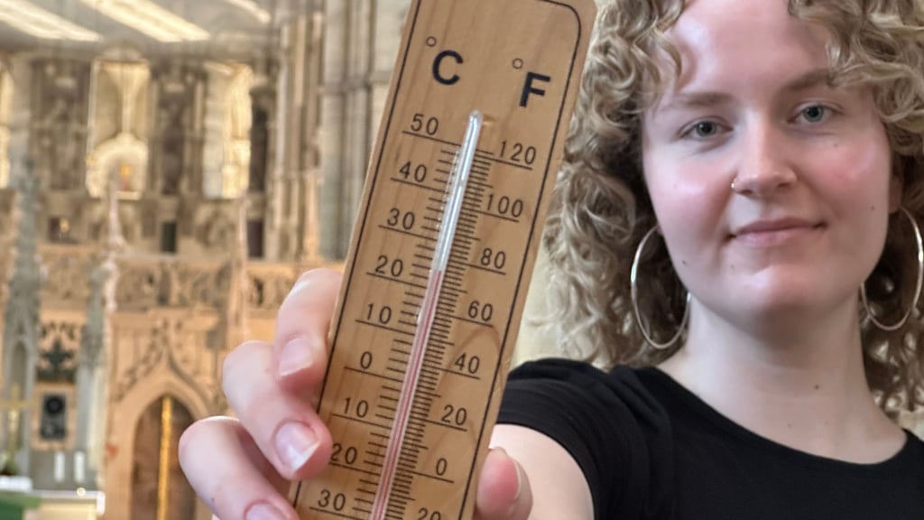 Im Magdeburger Dom ist es angenehm kühl. Doch mit gut 22 Grad ist das altehrwürdige Gemäuer längst nicht der coolste Ort, den Volontärin Johanna Flint entdeckt hat.