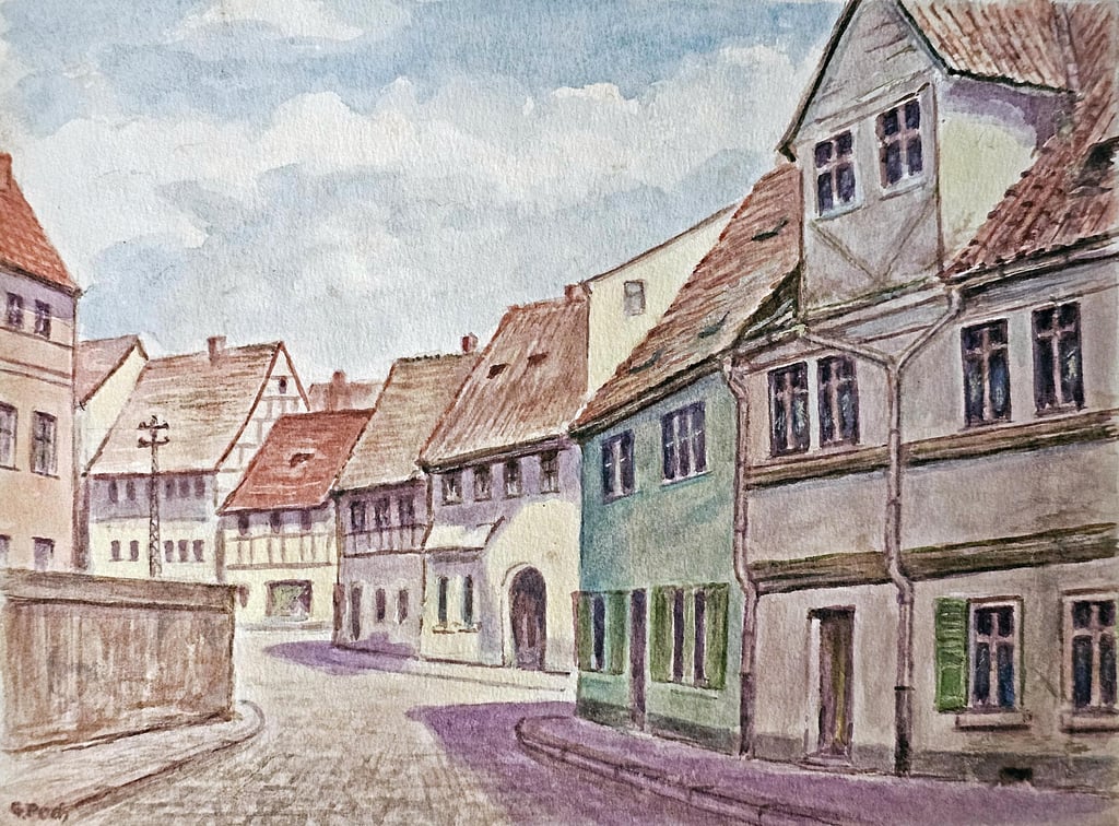 Jüdendorf, um 1965