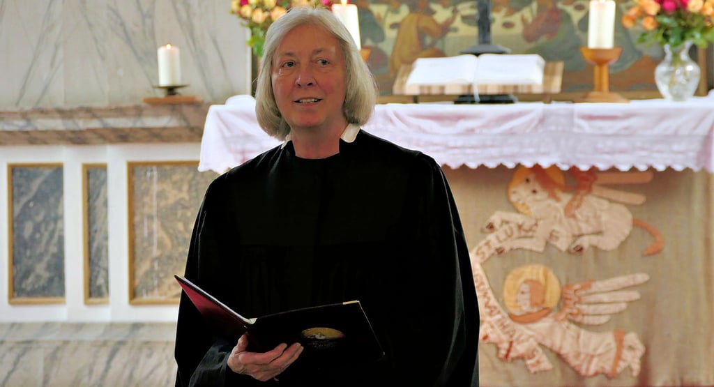In der gut besuchten Kirche von Frankleben feierte Eva-Maria Osterberg ihren Abschiedsgottesdienst.