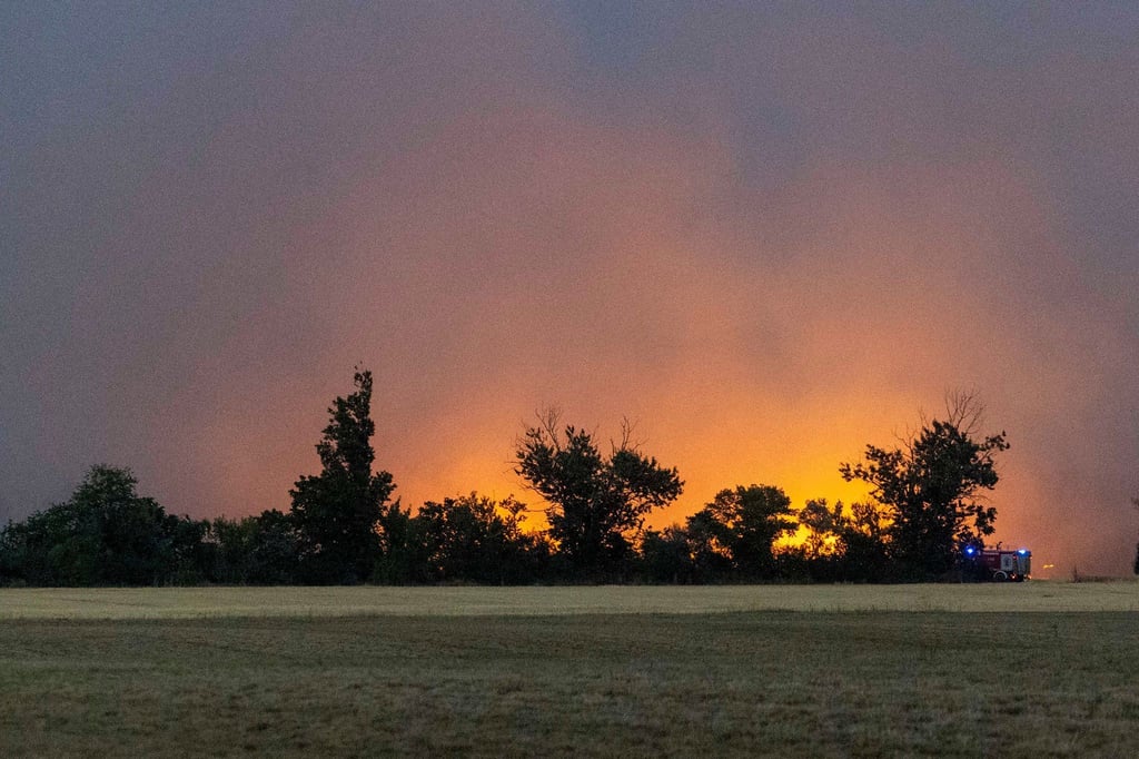 Der Brand in Gohrischheide weitet sich aus.