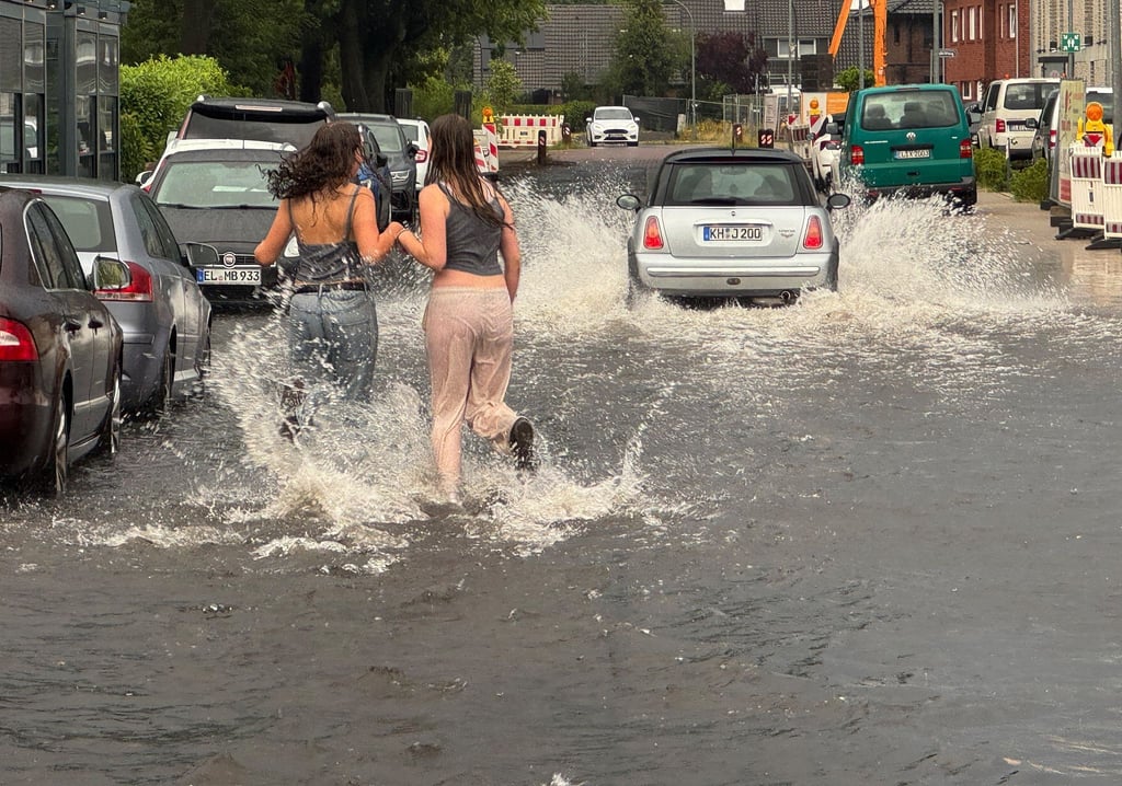 Erst extreme Hitze, dann reichlich Wasser.