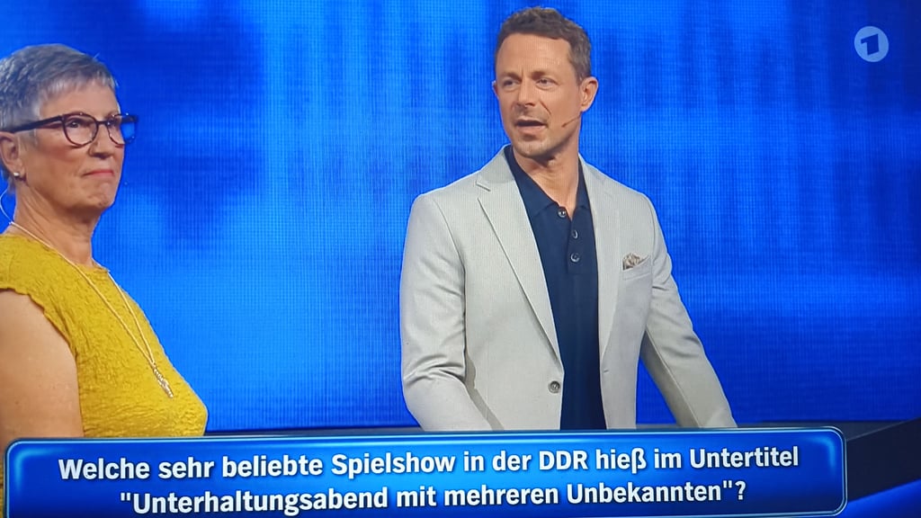 Blankenheimerin Marion Koschel war bei der ARD-Sendung "Gefragt - Gejagt" zu Gast - und schlug sich achtbar.