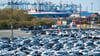 Am Autoterminal in Bremerhaven werden gefährliche Spinnen gefunden.