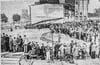 Grundsteinlegung für das Klubhaus am 13. Oktober 1949.  