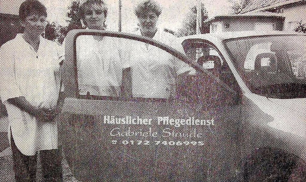 So hat alles angefangen: Gabriele Staude mit ihren Mitarbeitern Martina Pflug-Sparing und Karin Domke.