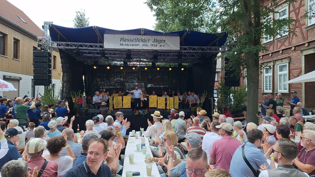 Das Blasmusik-Festival findet 2025 zum 16. Mal in Hasselfelde statt.