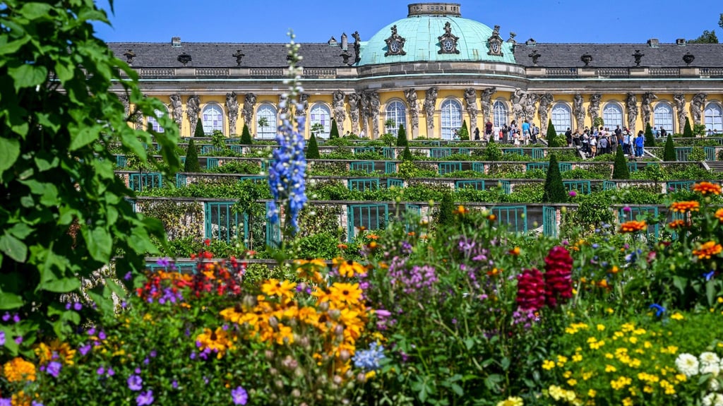 Die Gärten wie hier von Sanssouci sollen auch künftig kostenlos zu sehen sein. (Archivbild)