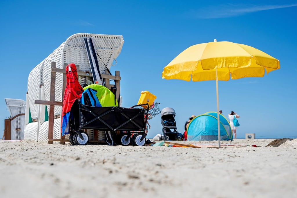 Die Temperaturen sollen heute noch einmal zwischen 31 und 39 Grad erreichen. (Archivbild)