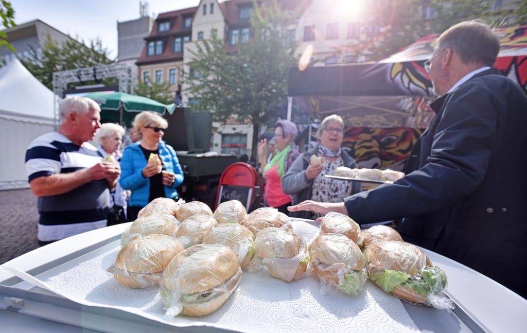 Bisher gab es dreimal einen Bürgerbrunch in Bitterfeld.