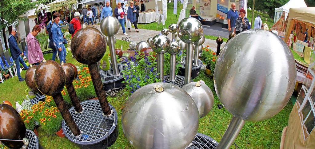 Die „LebensArt“-Messe öffnet am Freitag wieder im Stadtpark Aschersleben ihre Türen.