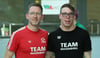 Florian Giese (l.) und sein Schützling Pascal Rentsch.