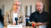 Thüringens Innenminister Georg Maier (SPD) rechnet mit einem längeren Einsatz im Kampf gegen den Brand auf der Saalfelder Höhe.