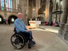 Karl-Heinz Litschko im Halberstädter Dom.
