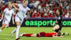 Jubelt über das 2:1 für ihr Team: Norwegens Ada Hegerberg.