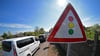 In Gossa wird der Verkehr von und nach Krina nun mit einer Ampel geregelt.