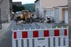 Sperrung in Lengefeld: Die L203 ist derzeit vollgesperrt - und womöglich auch über das Wochenende hinaus.