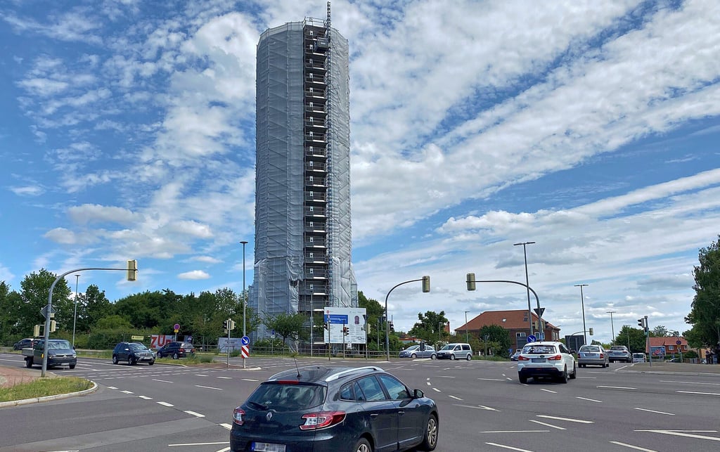 Durch den genehmigten Haushalt kann nun in die Fertigstellung des Wasserturms investiert werden.