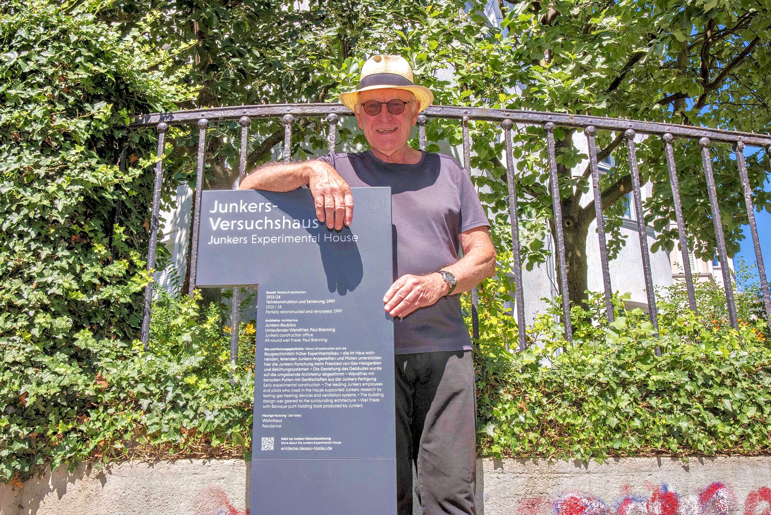 Haus erzählt Geschichte(n): Vor 100 Jahren hat Hugo Junkers in Nord ein Wohnhaus erbaut - Was Peter Strauss zu Geschichte herausfand