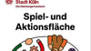 Neues Spielplatzschild