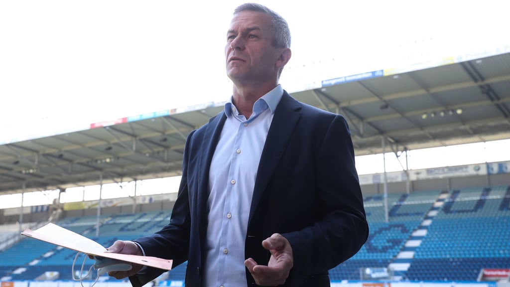 Mario Kallnik war Geschäftsführer vom 1. FC Magdeburg.