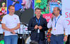 Das Stadtfest wird eröffnet. 