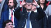 Bundeskanzler Friedrich Merz (CDU) drückt den deutschen Frauen aus der Ferne die Daumen. Ein Stadionbesuch, wir hier beim Champions-League-Finale zwischen Borussia Dortmund und Real Madrid 2024 in London, ist momentan nicht geplant.