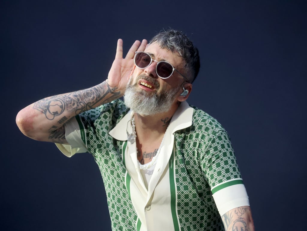 Sido, deutscher Rapper, tritt in Magdeburg auf.