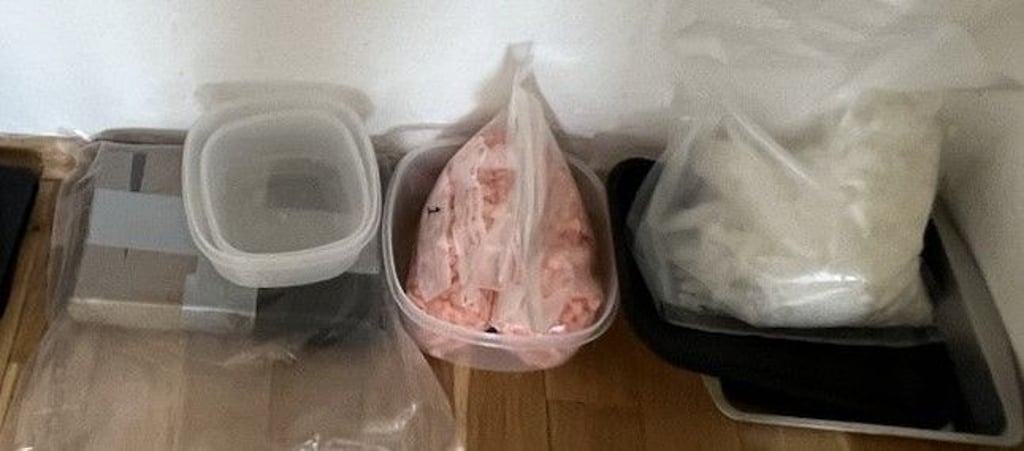 Bei einer Durchsuchung der Polizei wurden in und um Weißenfels mehrere Kilogramm Drogen gefunden.