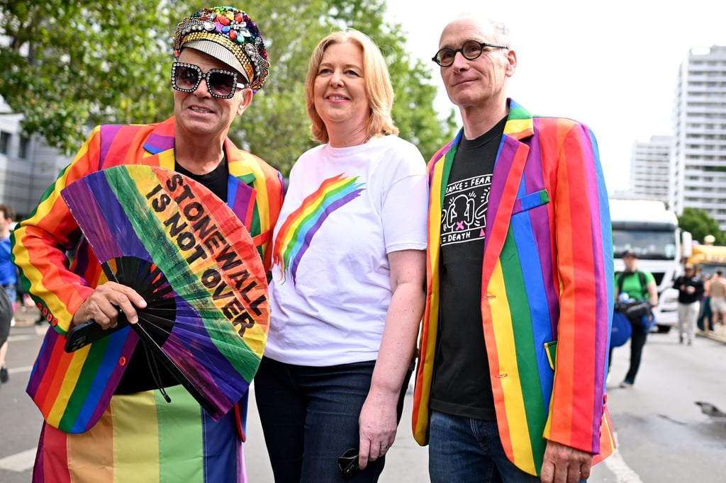Die frühere Bundestagspräsidentin Bärbel Bas (SPD) beteiligte sich beim CSD in Berlin. (Archivbild)